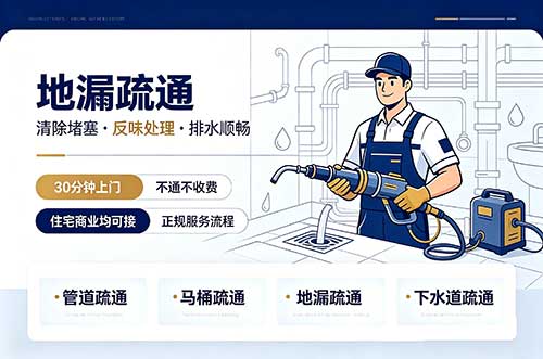 青州地漏疏通